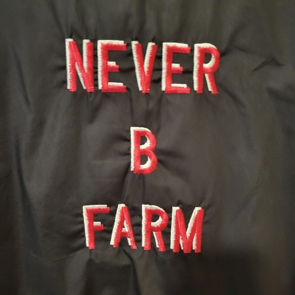 Vintage King Louie Pro Fit Full Zip Jacket Black Never B Farm Size Small USA - Picture 3 of 9